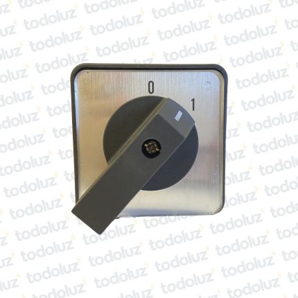 Interruptor Tipo Selector de Embutir On/Off 3P 20A (0-1)