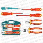 Kit 1000V Pinzas (2Pzs) + Destornillador (3Pzs) + Buscapolo Profesional Industrial Total