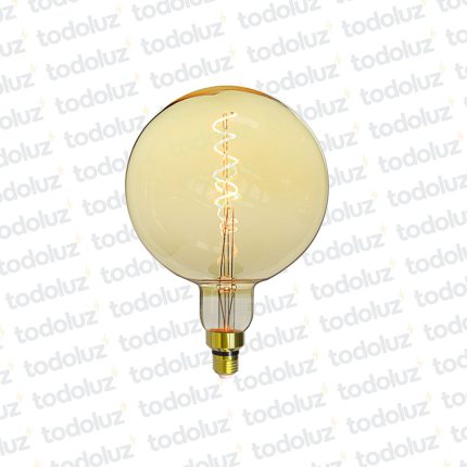 Lamp. Led Filamento Tipo Globo 4W Calido E27 220V