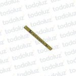 Barra p/ Neutro/Tierra 8 Polos 170mm Steck