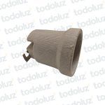 Portalampara Porcelana E40 c/Soporte Lineal