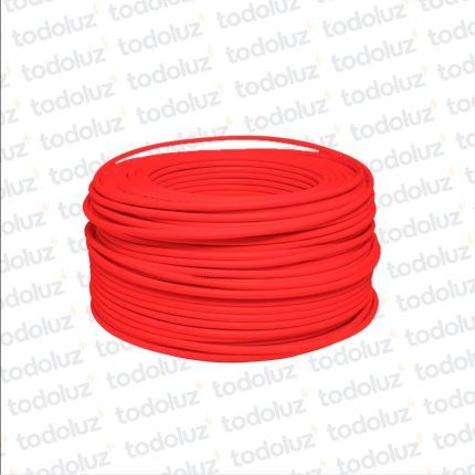 Cable Multifilar 2mm² Rojo 750V Antillama (x.Rollo/100m) Inpaco