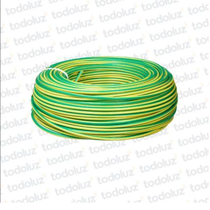 Cable Multifilar 10mm² Verde/Amarillo 750V Antillama (x.Rollo/100m) Inpaco