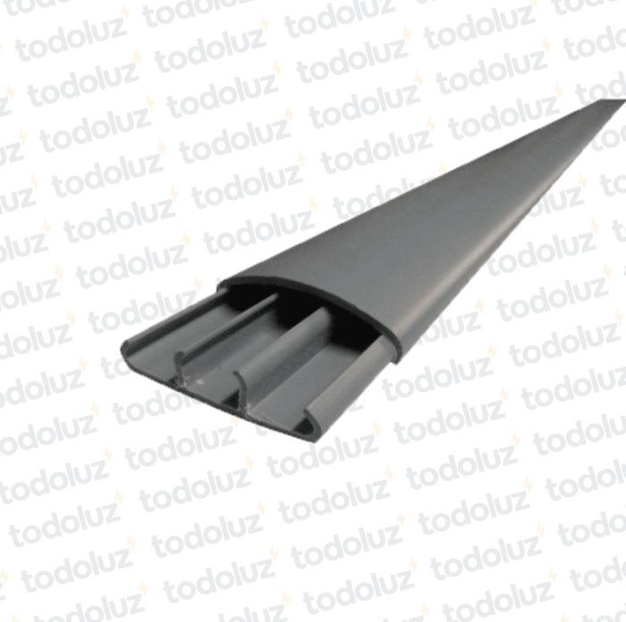 Cablecanal p/ Piso 75x17mm Gris (x.tira/2m)