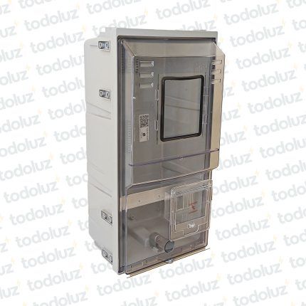 Caja Plastica p/ Medidor Trifasico T. Transp.