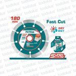 Disco Diamantado Segmentado 180mm Linea Industrial Total
