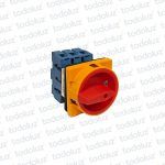 Interruptor Rotativo de Embutir On/Off 3P 63A 600Vac