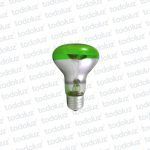 Lamp. Incand. Spot R63 Verde 60W E27 220V (REMATE)
