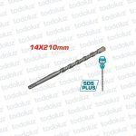 Broca Concreto SDS+ 14x210mm Linea Industrial Total