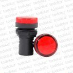 Luz Piloto Led 22mm Rojo 24Vac/dc