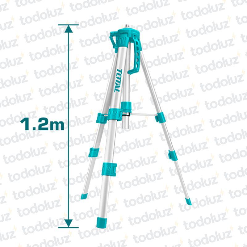 Tripode Extensible 120cm p/ Nivel Laser Total