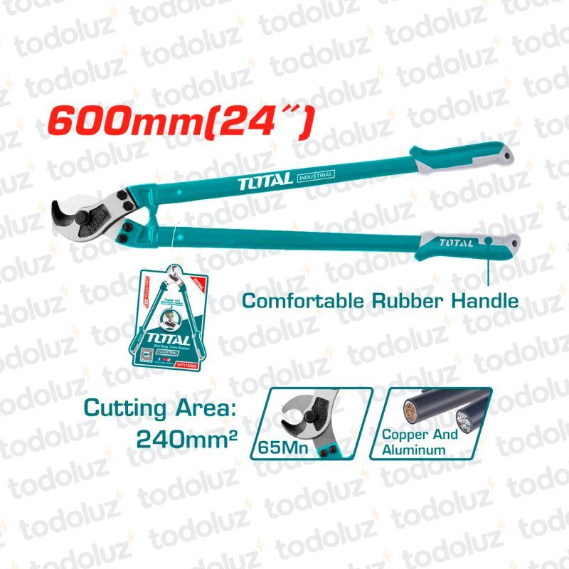 Pinza Cortacables 24´ Linea Industrial Total