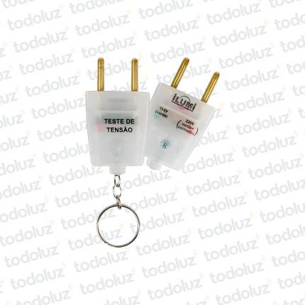 Ficha Detector de Voltaje 110/220V Ilumi