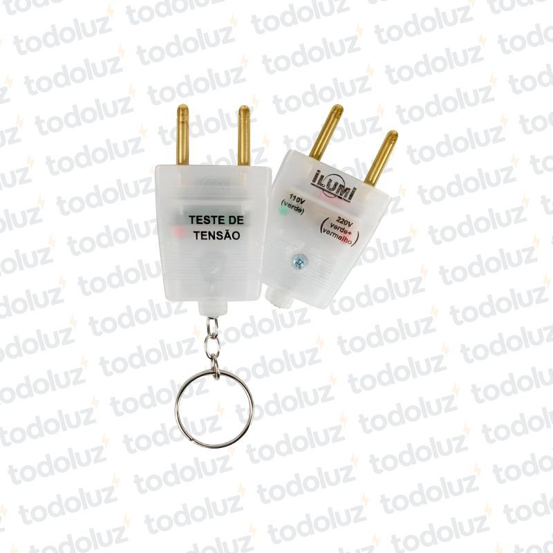 Ficha Detector de Voltaje 110/220V Ilumi
