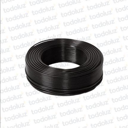 Cable Multifilar 0.5mm² Negro 750V Antillama (x.1Metro) Inpaco