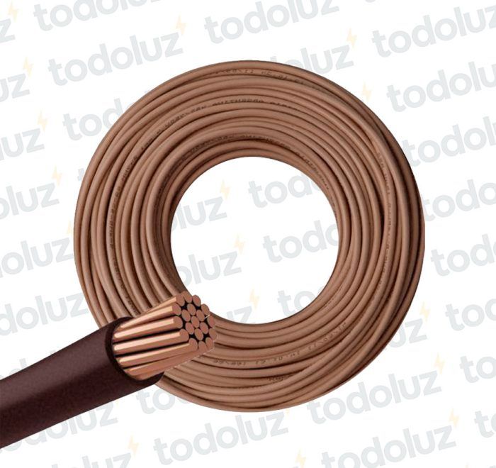 Cable Multifilar 4mm² Marron 750V Antillama (x.1Metro) Inpaco