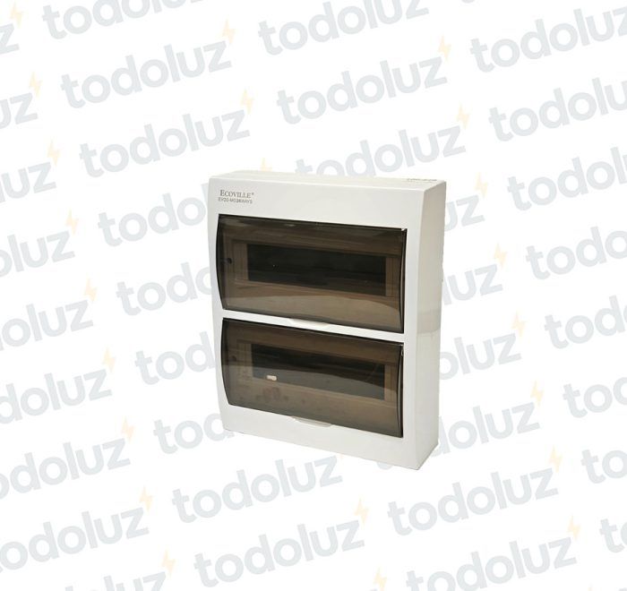 Tablero Exterior 24 Modulos Sist. Din c/ Tapa Fume