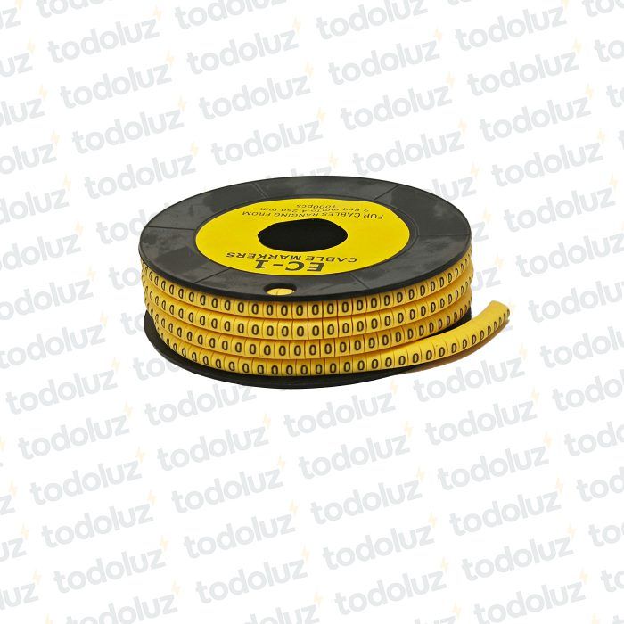 Identificador Numerico "0" 2.6/4.2mm (1000pcs)