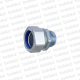 Conector Box Metal 1.1/4´ Macho c/ Rosca y Tuerca p/ Caño Corrugado