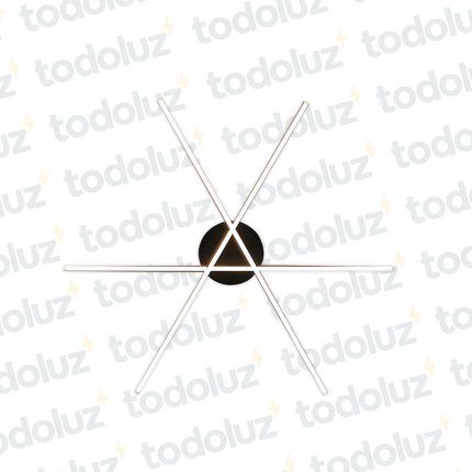 Plafon Negro Triple Barra 1M 36W 2700°K 3600LM (51.148)
