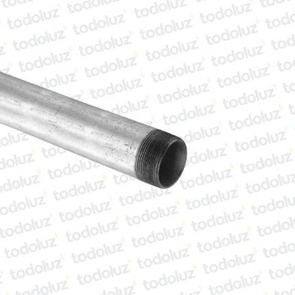 Caño Galvanizado p/ Bajada 2.1/2"x5.80m (2.65mm) Linea Reforzada