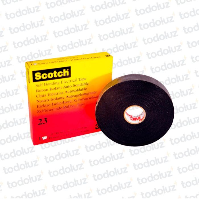 Cinta Autosoldable (Scotch 23) 9.15mts x 19mm x 0.76mm 3M