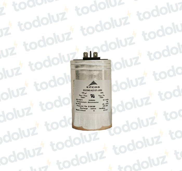 Capacitor Monofasico 100mf Epcos