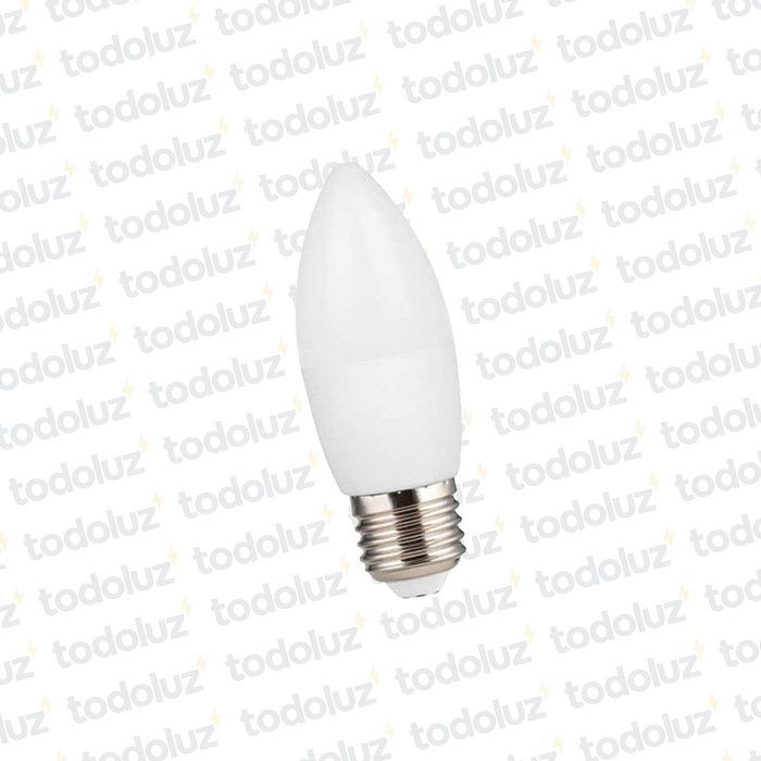 Lamp. Vela Led 7W Frio E27 220V