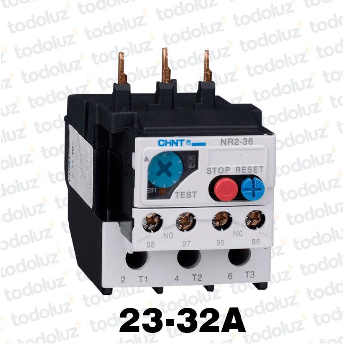 Rele Termico 23-32A 3P p/ Contactor Mod.NC1-9/32A Chint