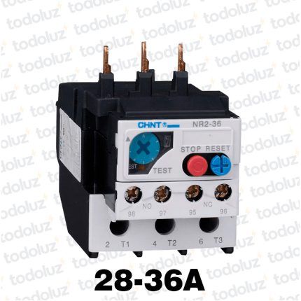 Rele Termico 28-36A 3P p/ Contactor Mod.NC1-9/32A Chint