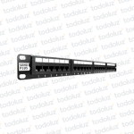 Patch Panel Cat.6 24Puertos T568A/B Sohoplus