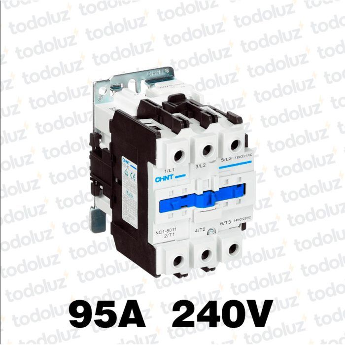 Contactor 95A/3P/45kW 1NO+1NC Bob.240Vac Mod.NC-1 Chint