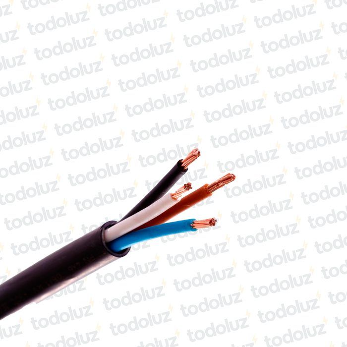 Cable Tipo Taller Inpaflex 4x2mm² 500V (x.1Metro) Inpaco