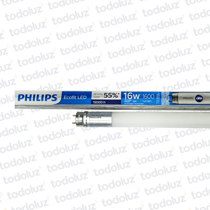 Tubo Led 120cm (+ -) 16W G13 Luz Blanca Philips