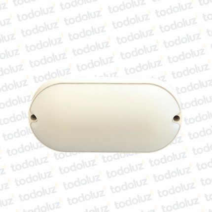 Tortuga Led Oval Blanco 18W 1800lm 6500°k 110-264V