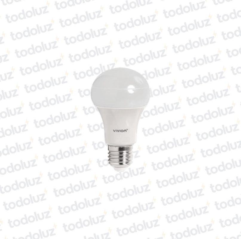 Lamp. Bulbo Led 9W 810lm E27 220V 3000°k Vivion