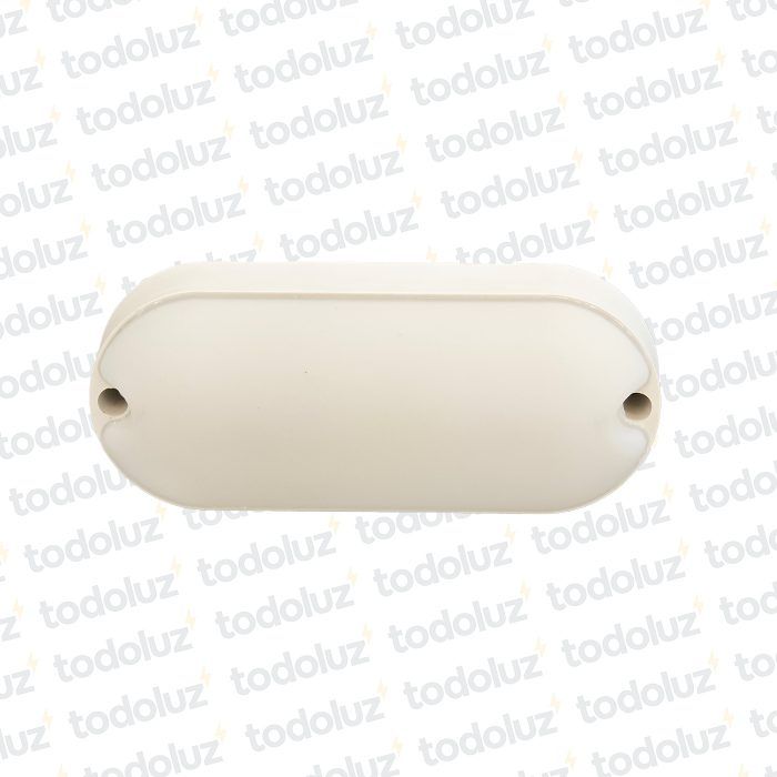 Tortuga Led Oval Blanco 12W 1200lm 6500°k 110-264V