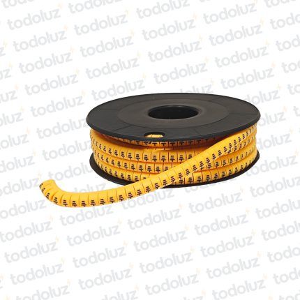 Identificador Cable "Tierra" 2.6/4.2mm (1000pcs)