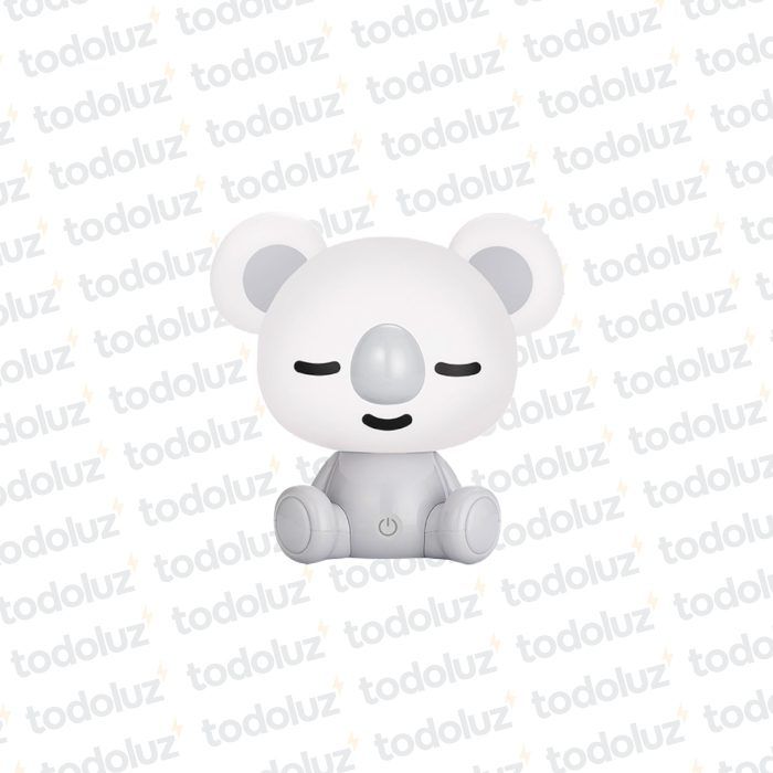 Luminaria de Mesa Koala Blanco USB 5V 2A 3w 3000°k (56.205)