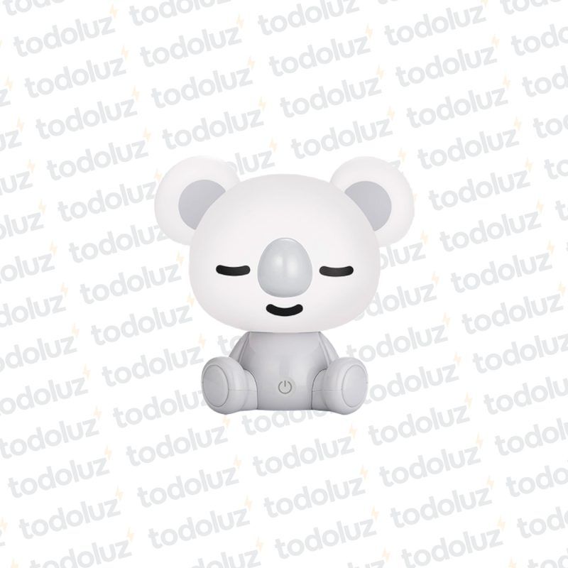 Luminaria de Mesa Koala Blanco USB 5V 2A 3w 3000°k (56.205)