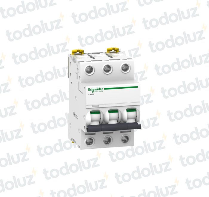 Interruptor Termomagnetico Sist. Din 3P 40A 10ka C IC60 Premium Schneider