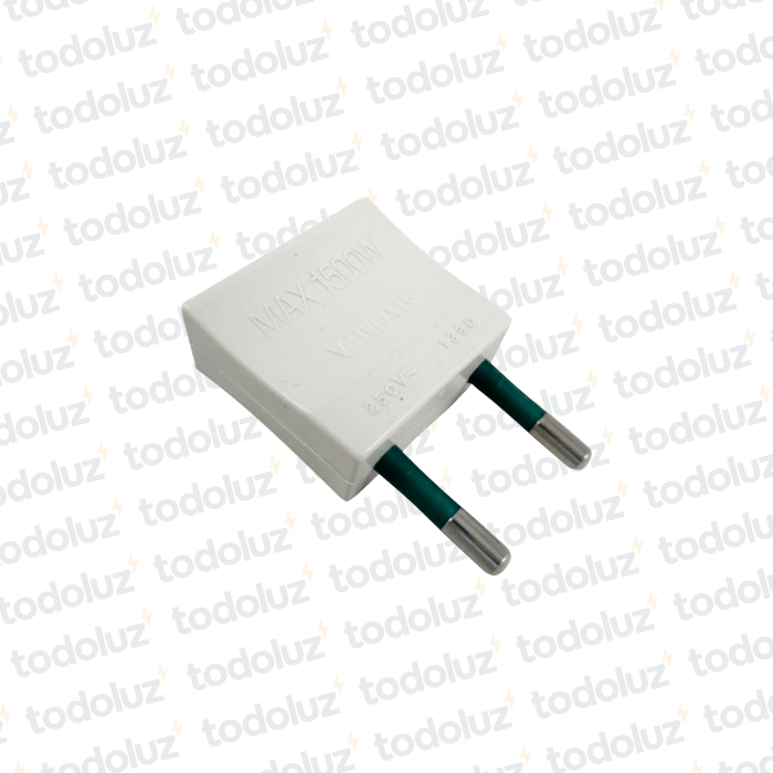 Ficha Adaptadora Pin Grueso a Pin Fino 10A 250V Vimar