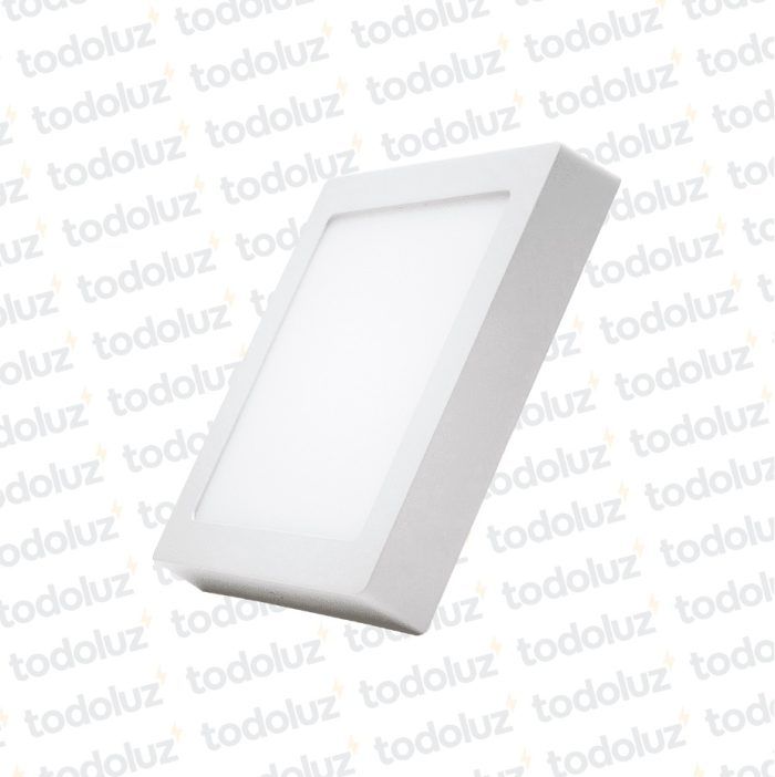 Panel Led p/ Adosar Cuadrado 6W 6400°k MG LUX