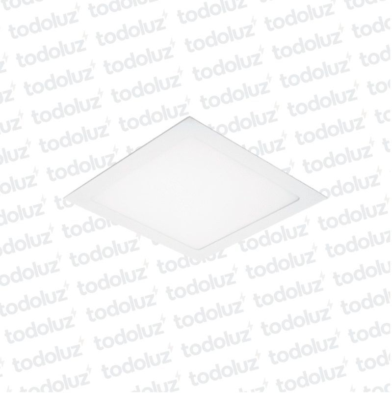 Panel Led Cuadrado p/ Embutir 18W 6500°k Taschibra