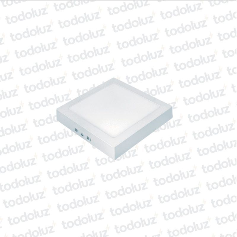 Panel Led Cuadrado p/ Adosar 12W 6500°k Taschibra