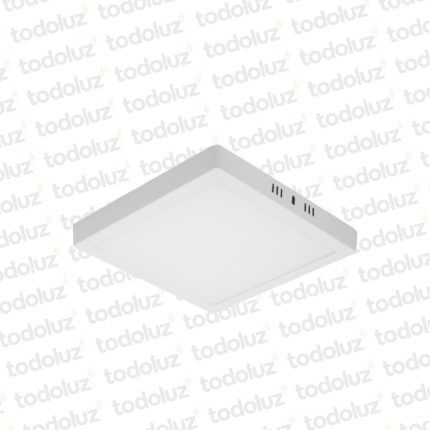 Panel Led Cuadrado p/ Adosar 18W 6500°k Taschibra