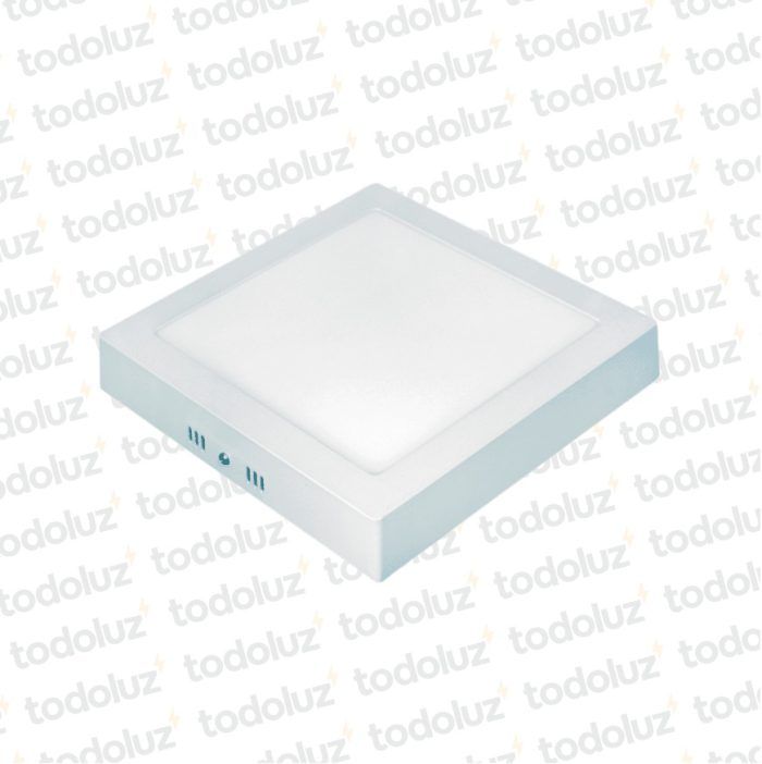 Panel Led Cuadrado p/ Adosar 24W 3000°k Taschibra