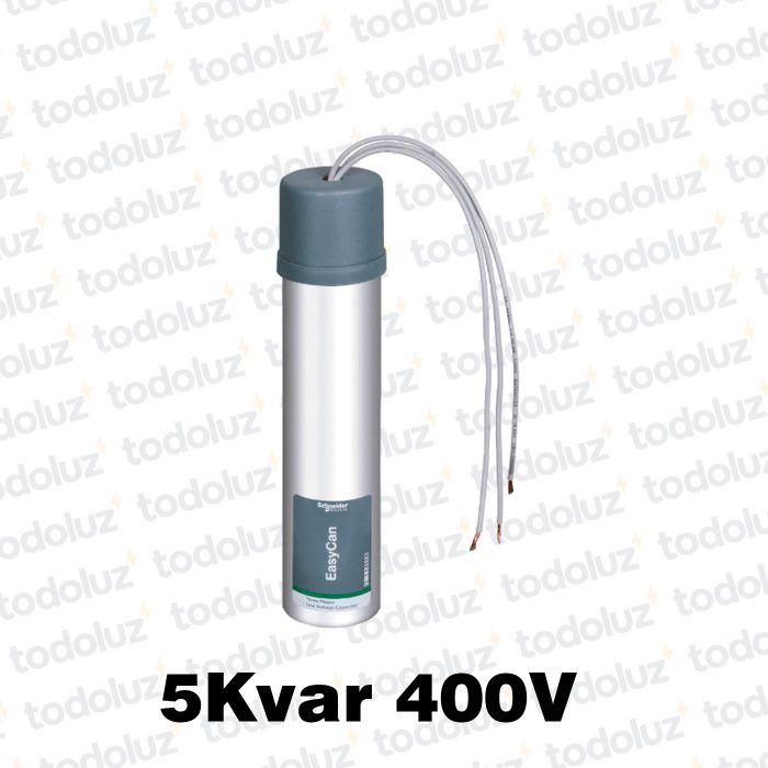 Capacitor Trifasico 5kVAR 400Vac Schneider