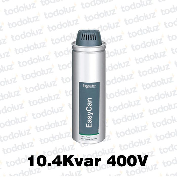 Capacitor Trifasico 10.4kVAR 400Vac Schneider