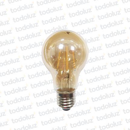 Lamp. Led Filamento A60 Ambar 4W E27 220V Calido